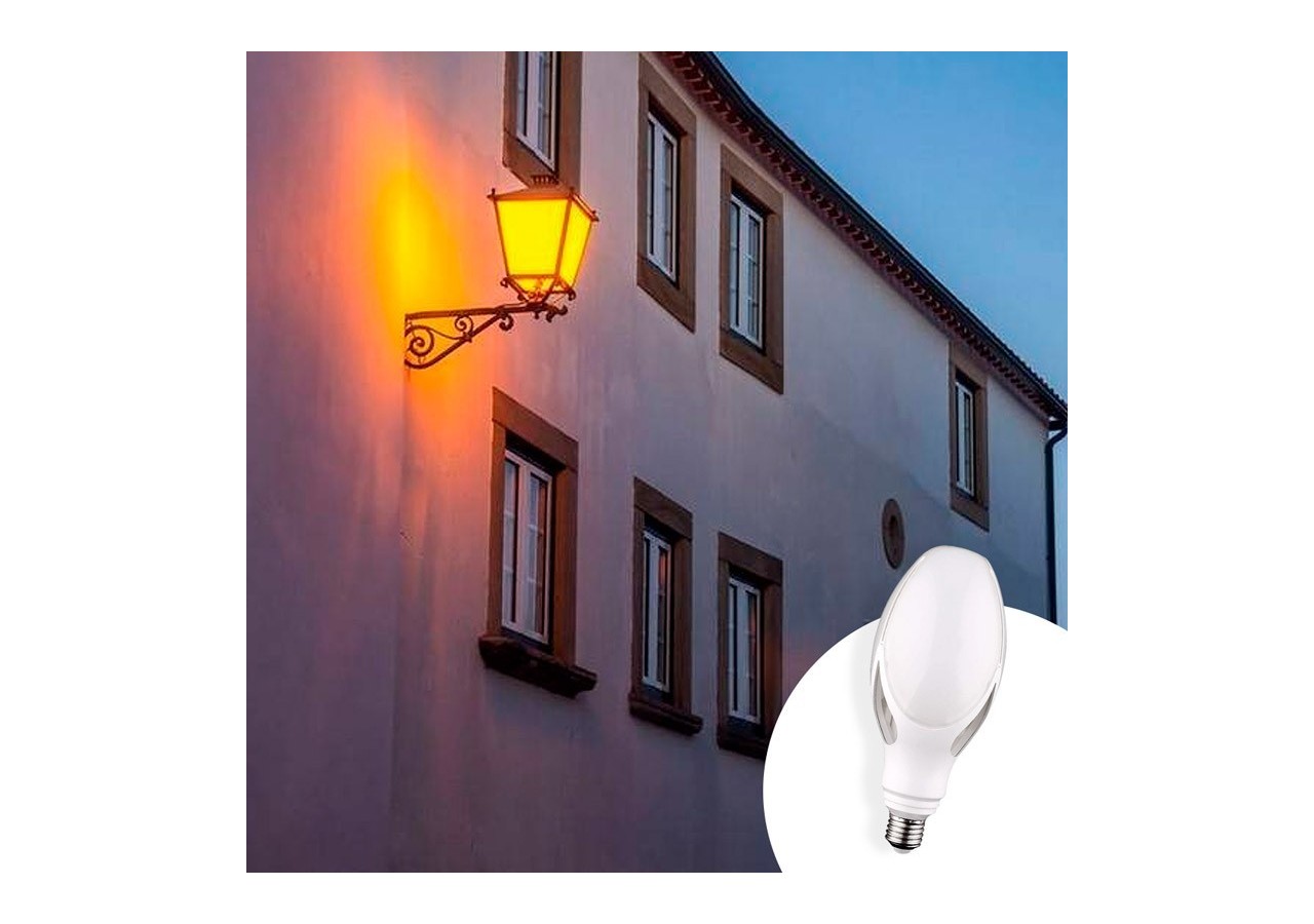 Ampoule industrielle ED90 LED E27 40W - B7027-BF1 - Barcelona LED