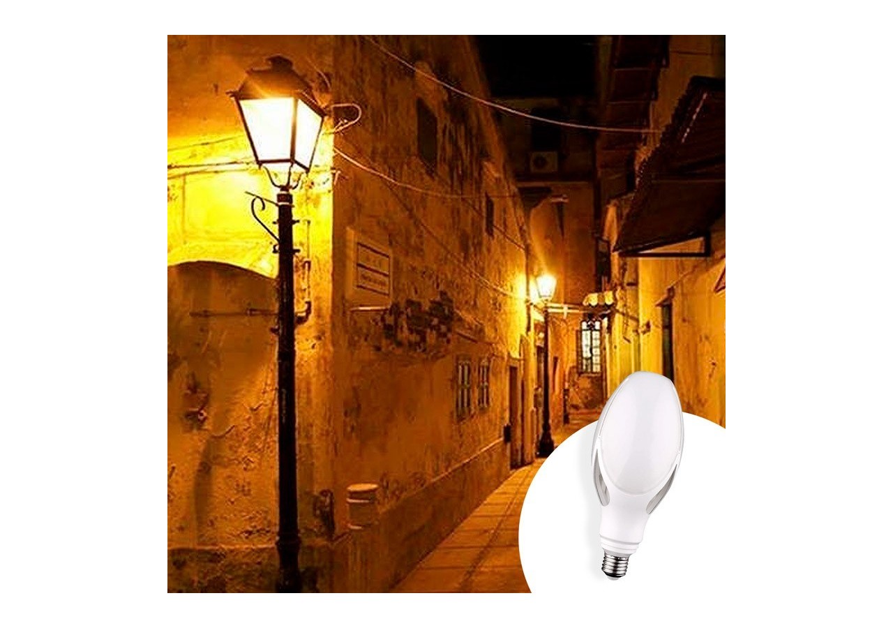 Ampoule industrielle ED90 LED E27 40W - B7027-BF1 - Barcelona LED