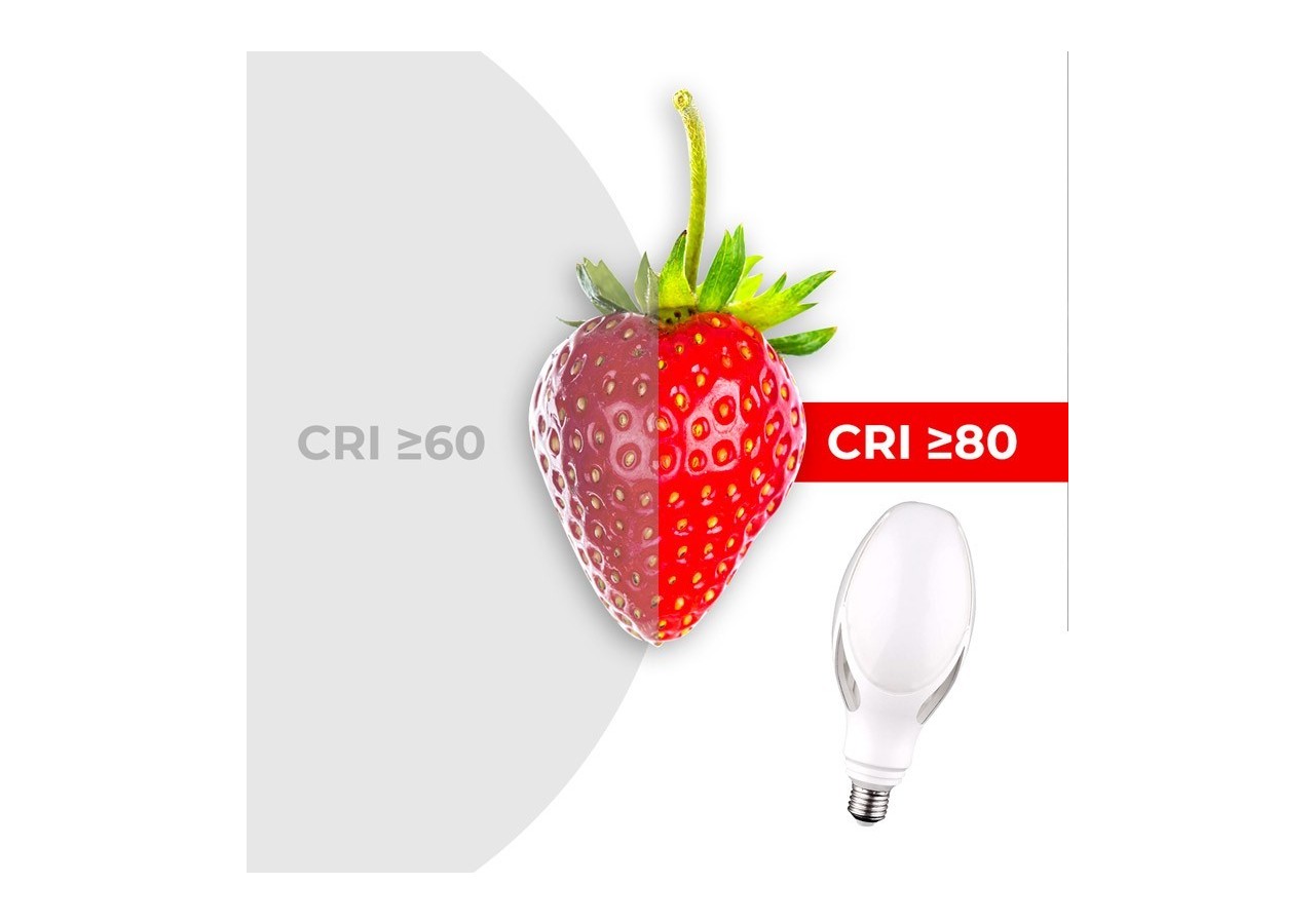 Ampoule industrielle ED90 LED E27 40W - B7027-BF1 - Barcelona LED