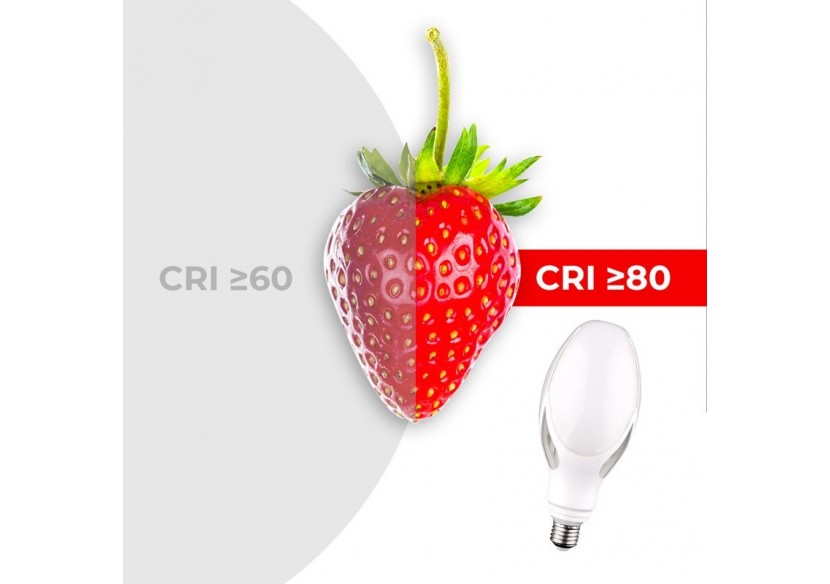 Ampoule industrielle ED90 LED E27 40W - B7027-BF1 - Barcelona LED