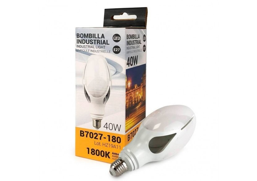 Ampoule industrielle ED90 LED E27 40W - B7027-BF1 - Barcelona LED
