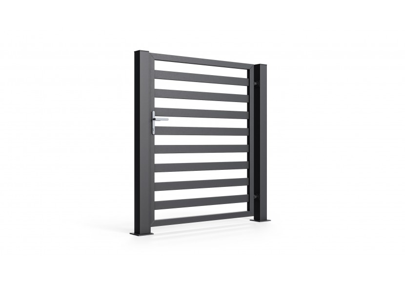 Portail en acier à double battant industriel Torbido