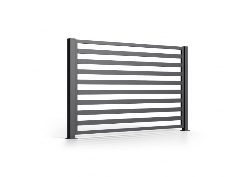 Portail en acier à double battant industriel Torbido