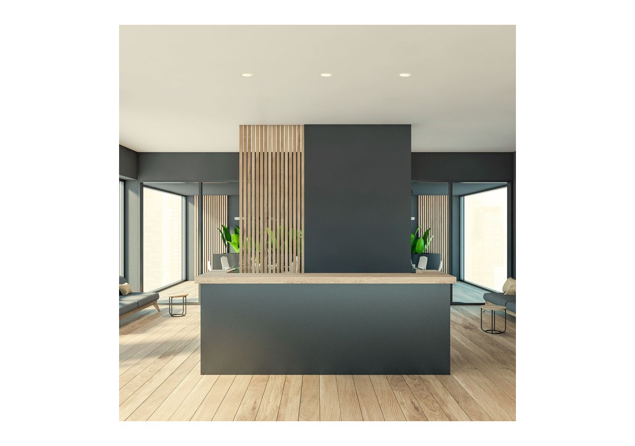 Spot LED encastrable 6W "KOPPA"-Optique 24 degrés-Coupe diamètre 65mm-Faible UGR - MODR6-24-B-2700 - Barcelona LED