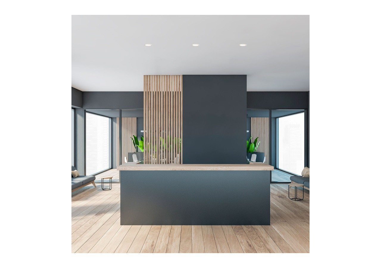 Spot LED encastrable 6W "KOPPA"-Optique 24 degrés-Coupe diamètre 65mm-Faible UGR - MODR6-24-B-4000 - Barcelona LED