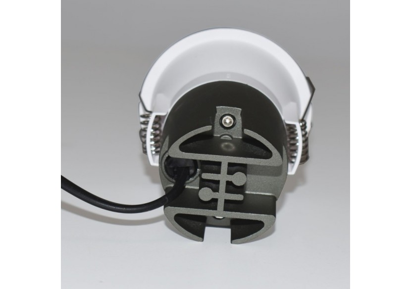 Spot LED encastrable 6W "KOPPA"-Optique 15 degrés-Coupe diamètre 65mm-Faible UGR - MODR6-15-B-4000 - Barcelona LED