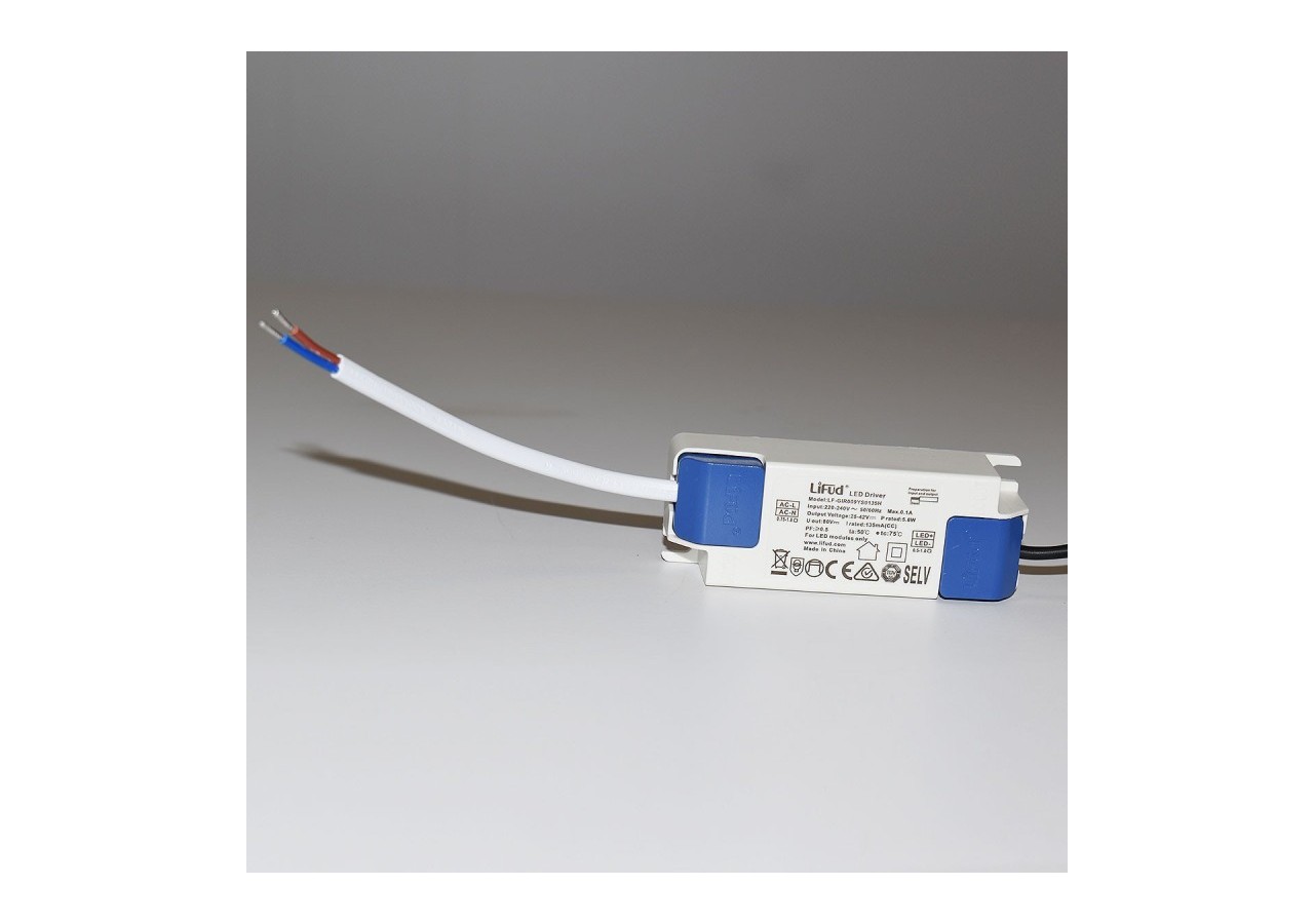 Spot LED encastrable 6W "KOPPA"-Optique 15 degrés-Coupe diamètre 65mm-Faible UGR - MODR6-15-B-4000 - Barcelona LED