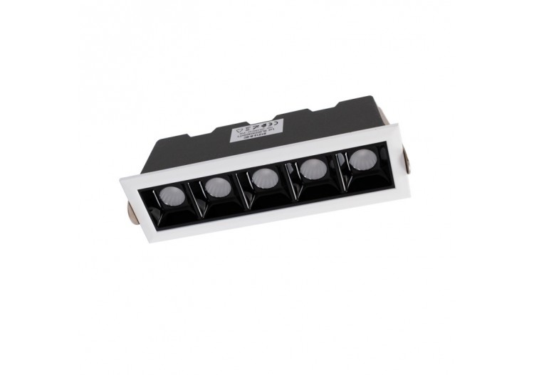 Spot linéaire LED encastré 10W-Puce OSRAM-UGR18-IRC90 - B1212-B-BC - Barcelona LED 2