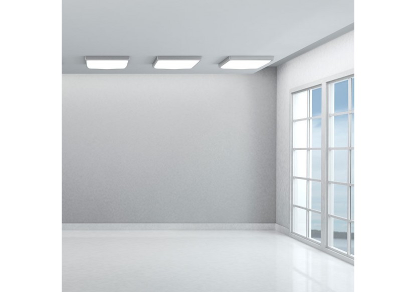 Panneau LED 60x60 en saillie extra-plat-Driver PHILIPS-44W-UGR19-avec KIT de montage - B4292-UGR19-BC1 - Barcelona LED