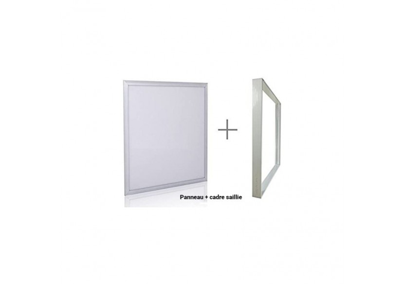 Panneau LED 60x60 en saillie extra-plat-Driver PHILIPS-44W-UGR19-avec KIT de montage - B4292-UGR19-BN1 - Barcelona LED