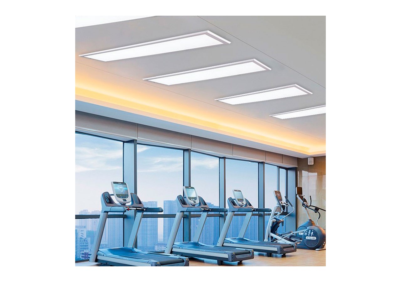 Panneau LED 120x60 en saillie extra-plat-Driver Philips-72W-UGR19-Avec KIT de montage - B4291-BN1 - Barcelona LED