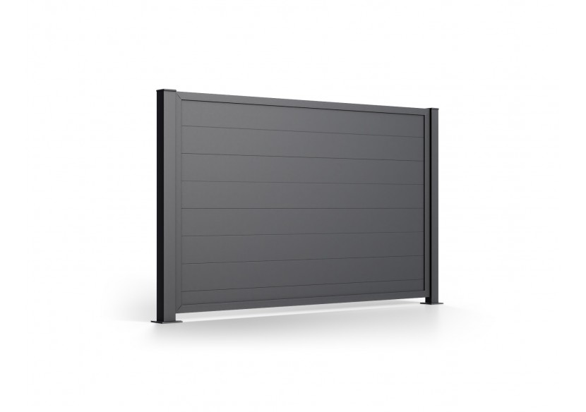 Portail en aluminium coulissant industriel Maulazzo