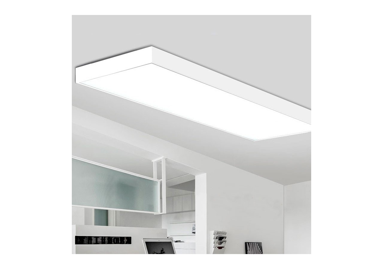 Panneau LED 120x60 en saillie extra-plat-Driver Philips-72W-UGR19-Avec KIT de montage - B4291-BF1 - Barcelona LED