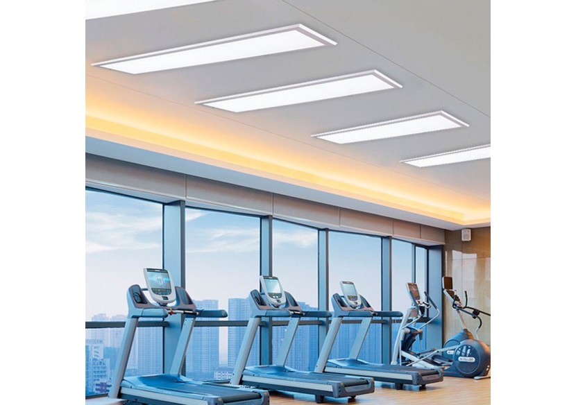 Panneau LED 120x60 en saillie extra-plat-Driver Philips-72W-UGR19-Avec KIT de montage - B4291-BF1 - Barcelona LED