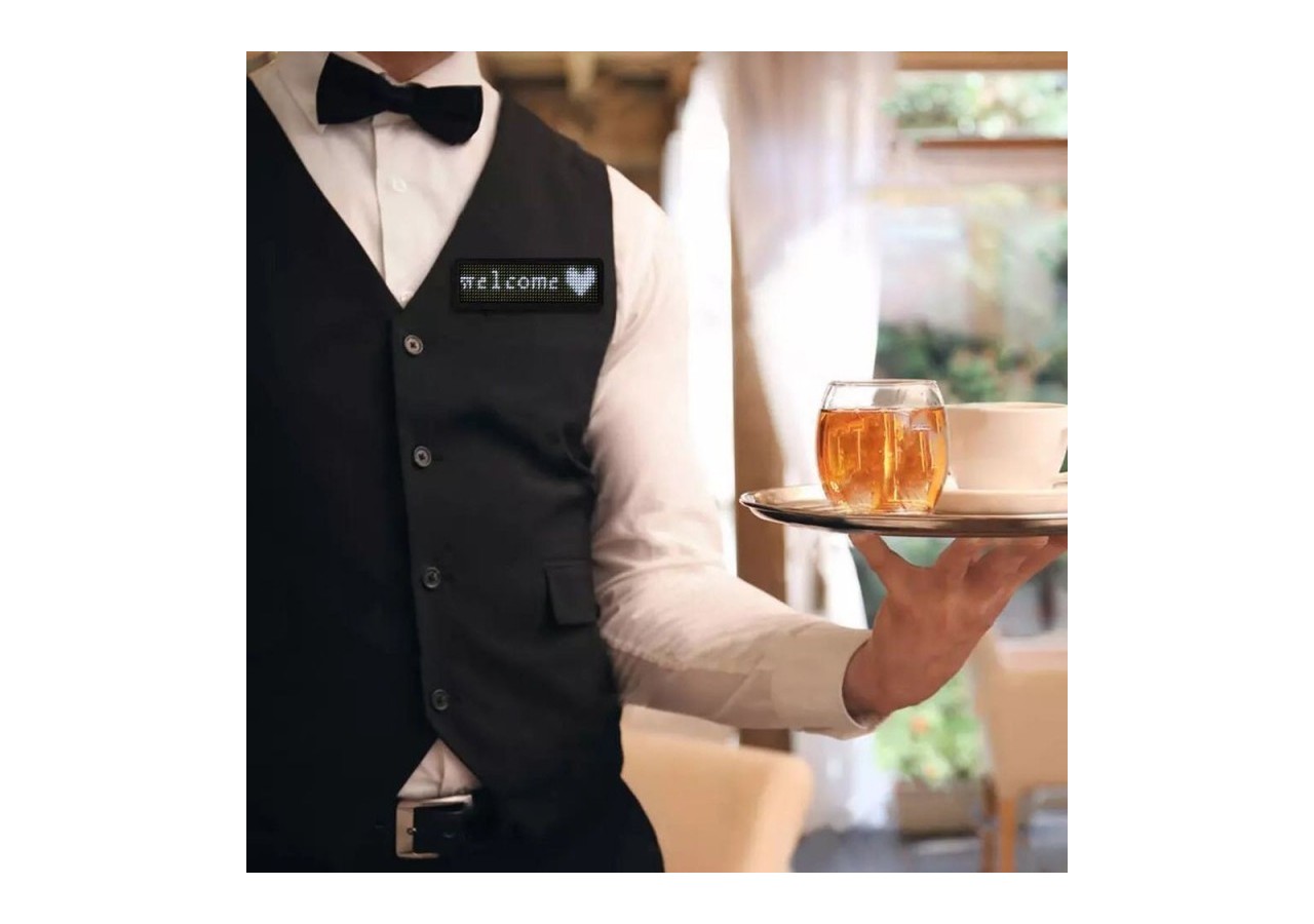 Afficheur LED portable programmable avec cadre en forme cœur - MDB1236XR-RO - Barcelona LED