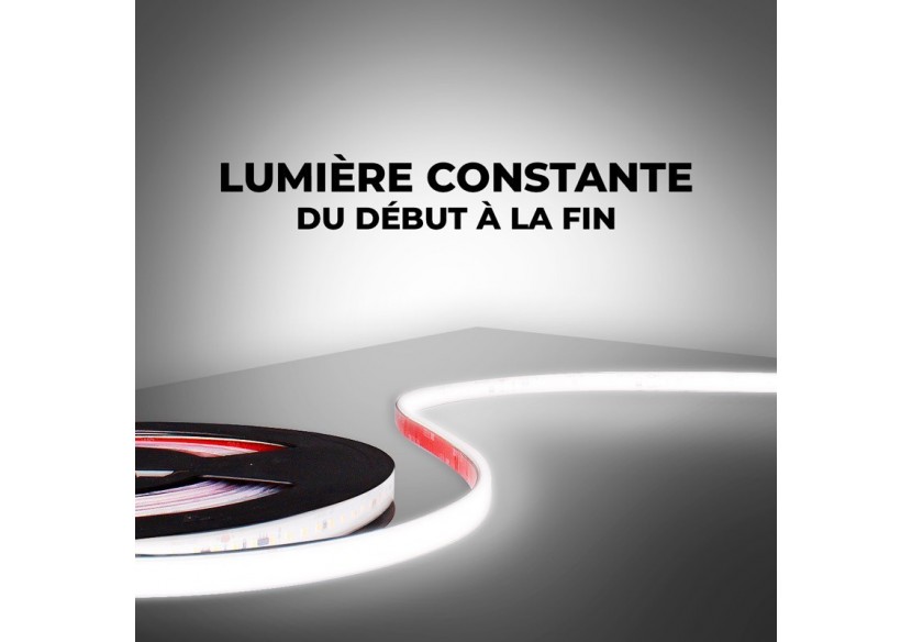 Ruban LED 230V 300W (2400xSMD2835) 12mm IP67 Rouleau de 20m - B1540-BN - Barcelona LED