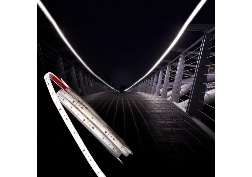 Ruban LED 230V 75W (600xSMD2835) 12mm IP67 Rouleau de 5 mètres - B1535-270 - Barcelona LED