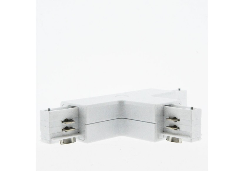 Connecteur en "T" rail électrifié 3 phases - BTT-GB04-B - Barcelona LED