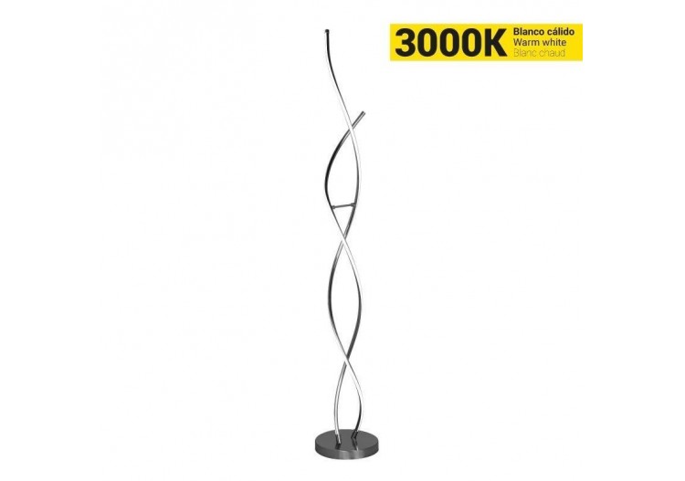 Lampe sur pied LED "Helix-F" 25W - L3025-P-BC - Barcelona LED 2