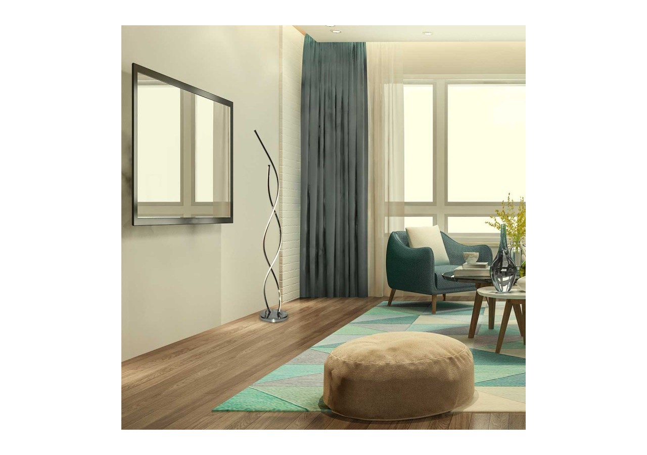 Lampe sur pied LED "Helix-F" 25W - L3025-P-BC - Barcelona LED