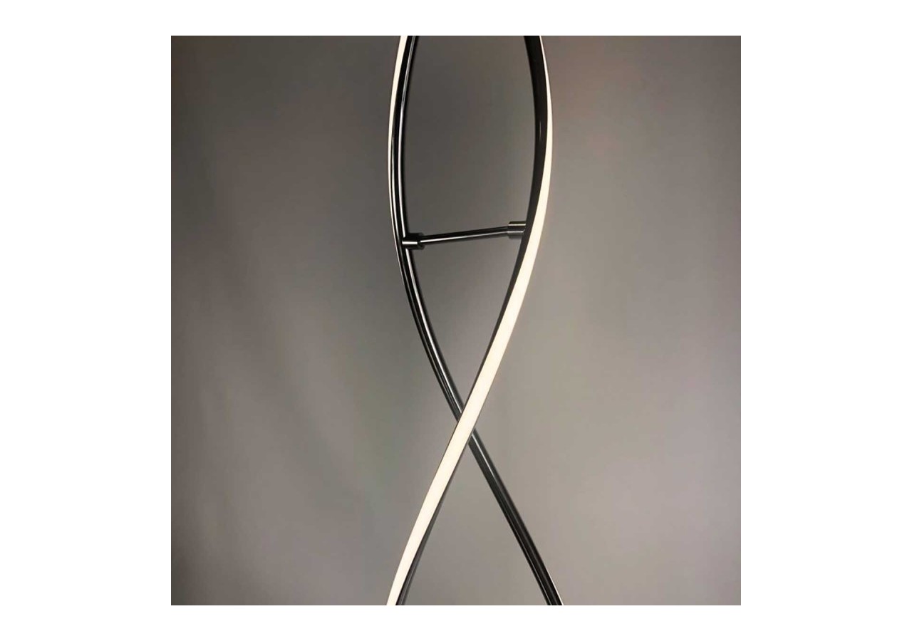 Lampe sur pied LED "Helix-F" 25W - L3025-P-BN - Barcelona LED