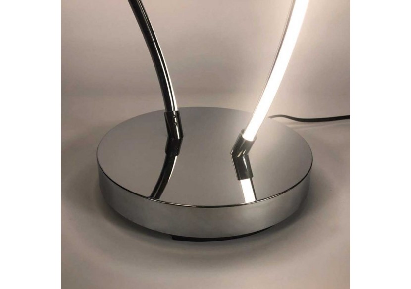 Lampe sur pied LED "Helix-F" 25W - L3025-P-BN - Barcelona LED