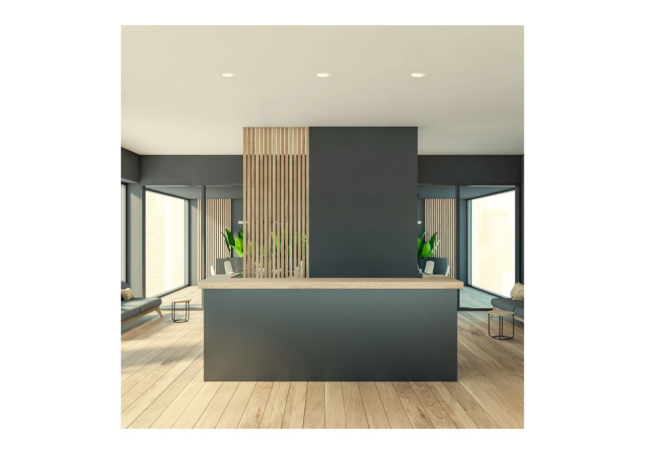 Spot LED encastrable 10W "KOPPA"-Optique 24 degrés-Coupe diamètre 100mm-Faible UGR - MODR11-24-B-2700 - Barcelona LED