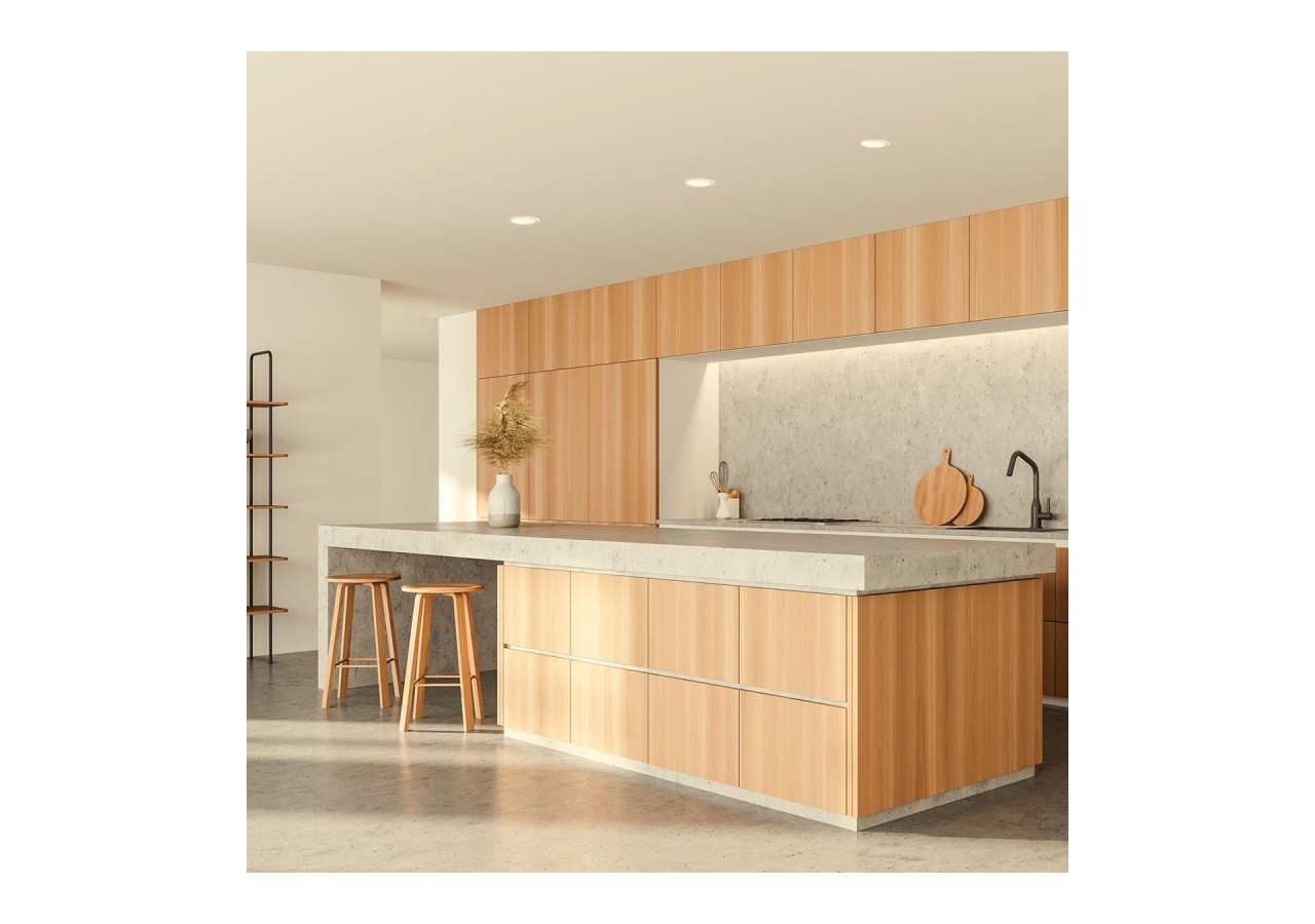 Spot LED encastrable 10W "KOPPA"-Optique 24 degrés-Coupe diamètre 100mm-Faible UGR - MODR11-24-B-2700 - Barcelona LED