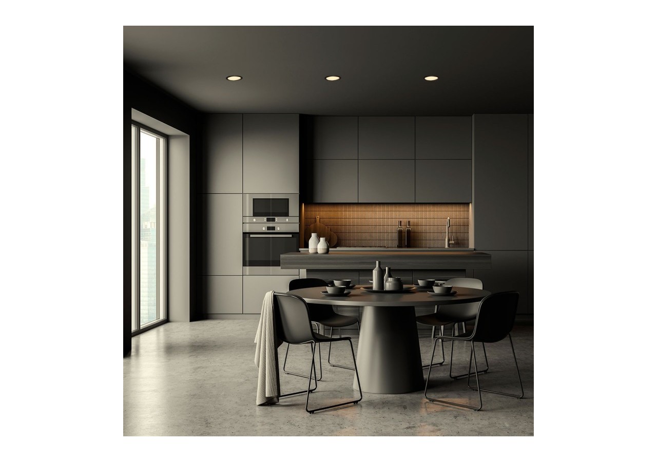 Spot LED encastrable 11W "KOPPA"-Optique 15 degrés-Coupe diamètre 100mm-Faible UGR - MODR11-15-N-2700 - Barcelona LED