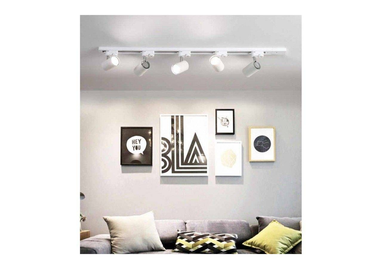 Spot GU10 orientable pour rail monophasé - B00255-B - Barcelona LED