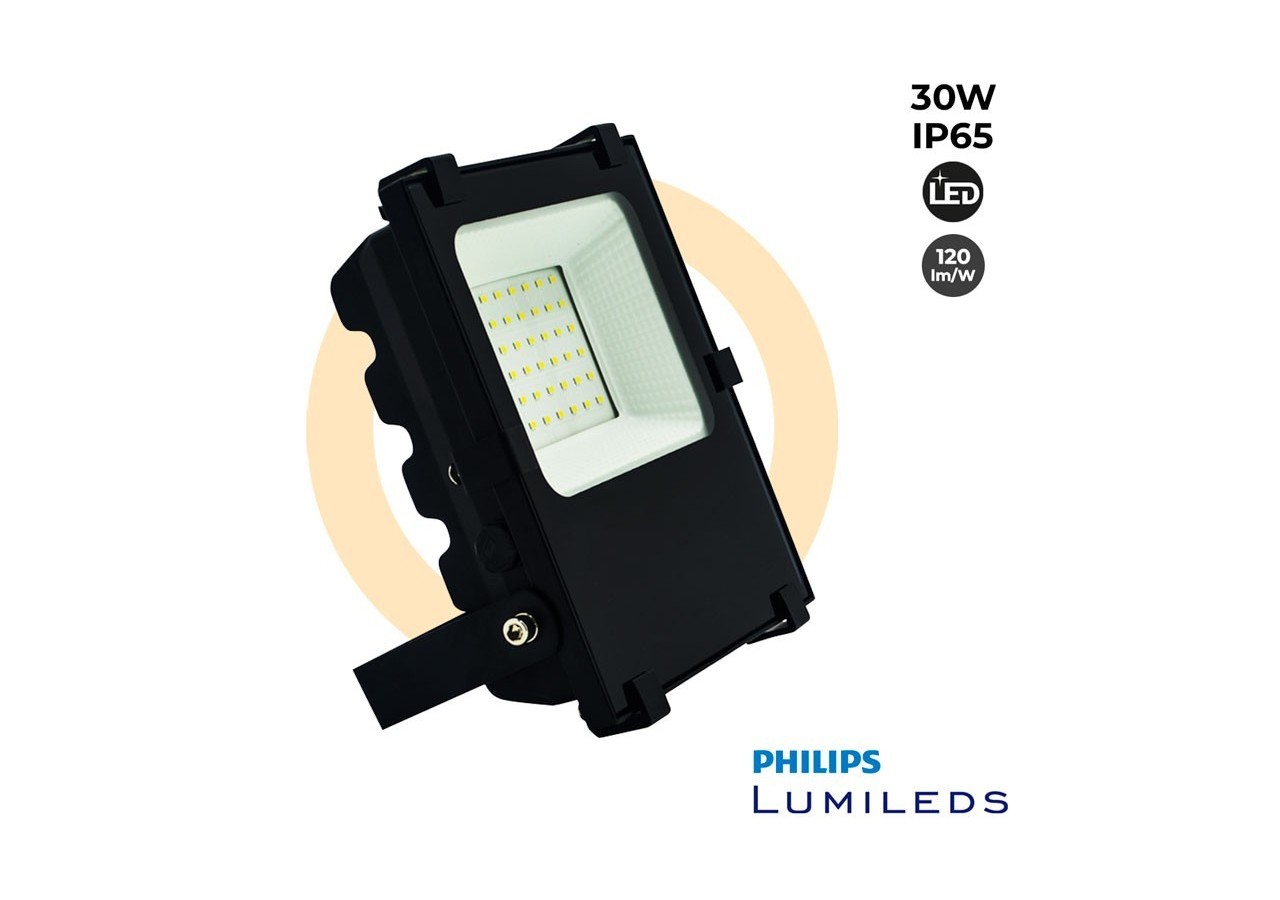 Projecteur LED extérieur 30W PRO chip Philips IP65 - B1845-BN1 - Barcelona LED