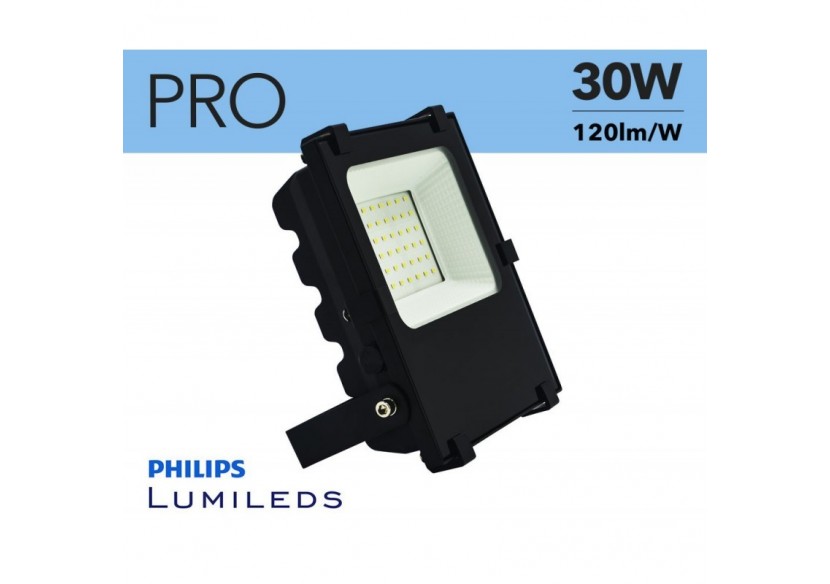 Projecteur LED extérieur 30W PRO chip Philips IP65 - B1845-BN1 - Barcelona LED