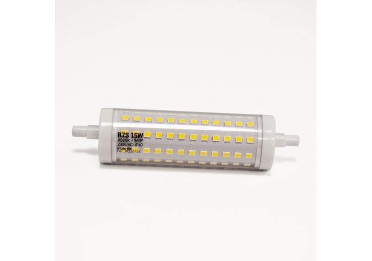 Ampoule LED R7S régulable 118mm-1700lm-230V-15W - BS1-R7S118-15W-D-BN - Barcelona LED 2