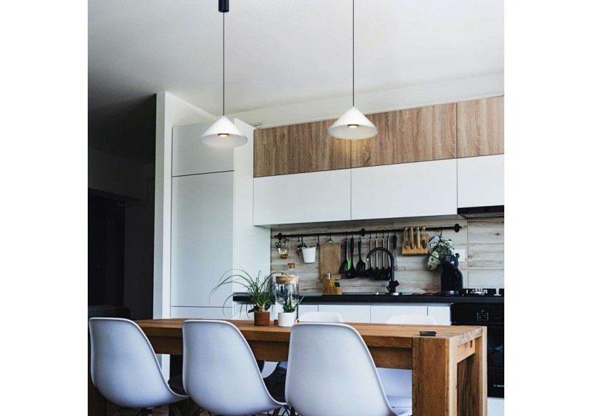 Suspension design "Cima"-13W-Driver Eaglerise-Blanc chaud - L3044-B - Barcelona LED