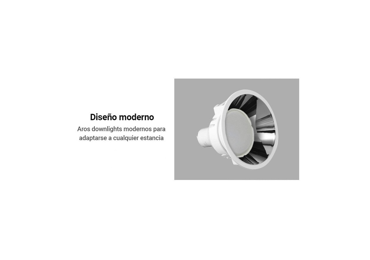 Support spot GU10 diamètre 75mm faible UGR - B550-N - Barcelona LED