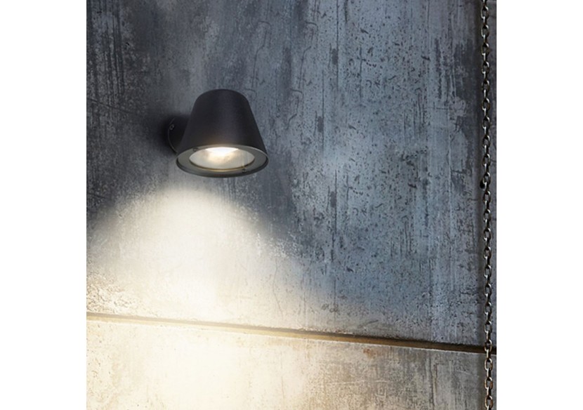 Applique murale extérieure LED "ALBA"-Ampoule GU10 5W incluse - L1552-WB-N - Barcelona LED