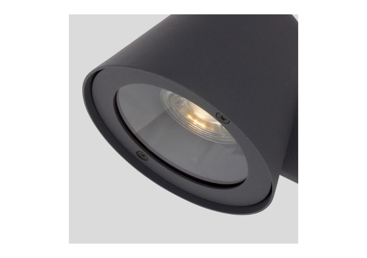 Applique murale extérieure LED "ALBA"-Ampoule GU10 5W incluse - L1552-WB-N - Barcelona LED