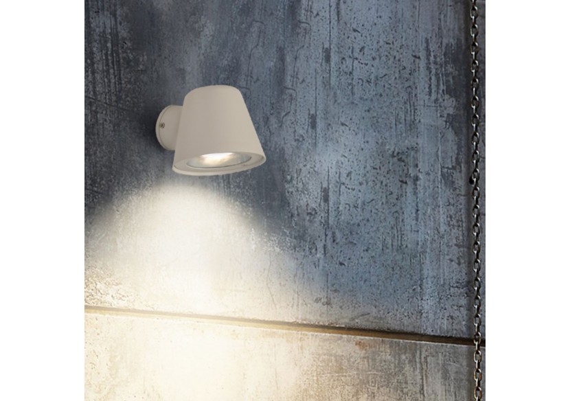 Applique murale extérieure LED "ALBA"-Ampoule GU10 5W incluse - L1552-WB-B - Barcelona LED