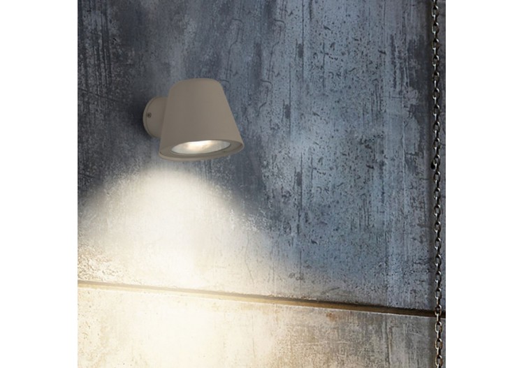 Applique murale extérieure LED "ALBA"-Ampoule GU10 5W incluse - L1552-WB-G - Barcelona LED 2