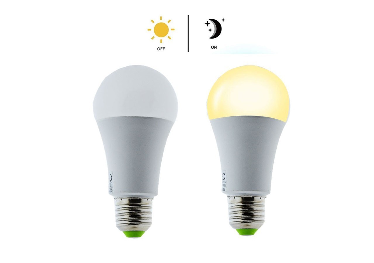 Ampoule LED E27 7W avec capteur de luminosité - SB01G-BN - Barcelona LED