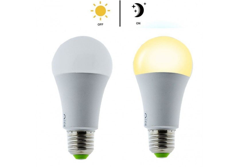 Ampoule LED E27 7W avec capteur de luminosité - SB01G-BN - Barcelona LED