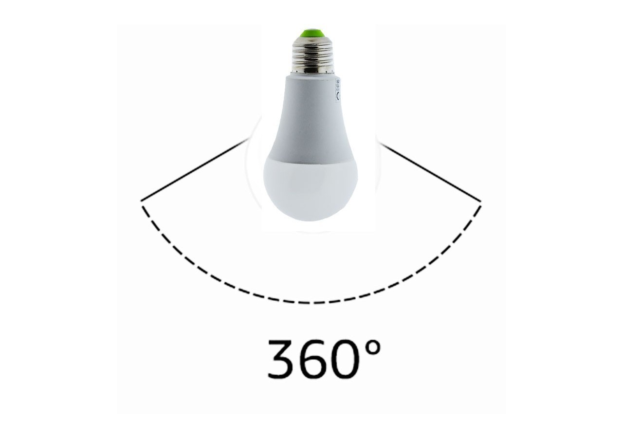 Ampoule LED E27 7W avec capteur de luminosité - SB01G-BN - Barcelona LED