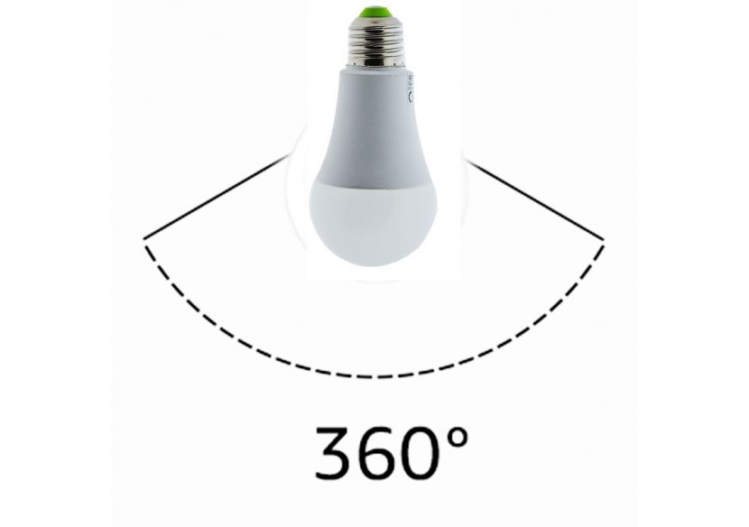 Ampoule LED E27 7W avec capteur de luminosité - SB01G-BN - Barcelona LED