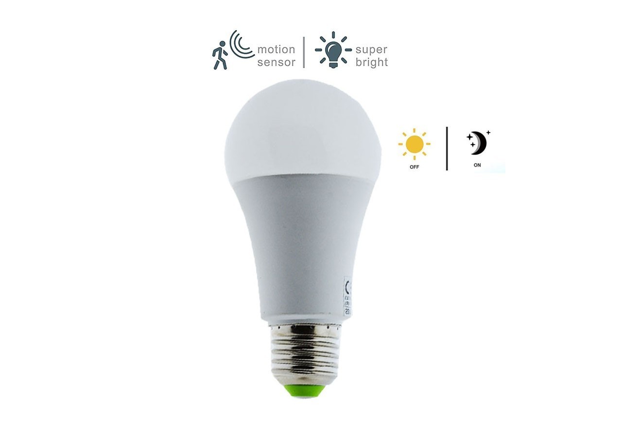 Ampoule LED avec capteur de mouvement 7W E27 - SB01MA-BC - Barcelona LED