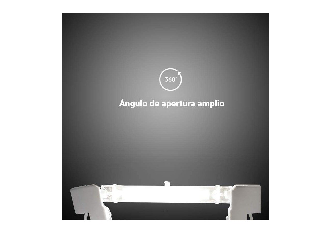 Ampoule R7S 118mm 1200lm Chip COB 12W - B1375-BN1 - Barcelona LED