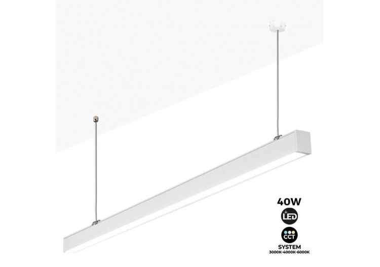 Linéaire LED CCT Tuneable 40W 120cm 3200lm - B9040-B-CCT - Barcelona LED
