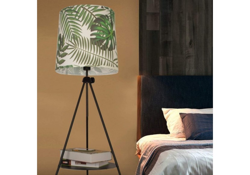 Lampe sur pied avec tablette "Madison" - L5048-V - Barcelona LED