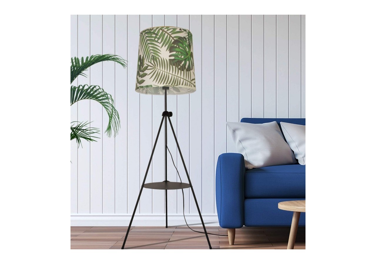 Lampe sur pied avec tablette "Madison" - L5048-V - Barcelona LED