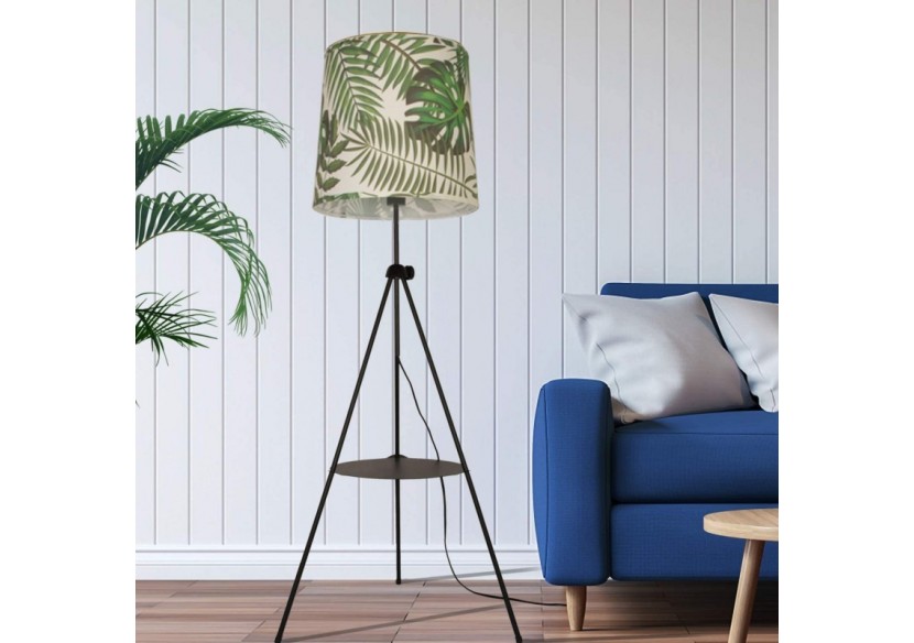 Lampe sur pied avec tablette "Madison" - L5048-V - Barcelona LED