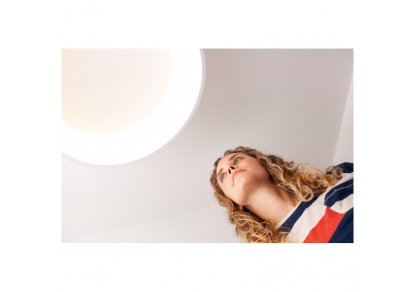 Plafonnier LED CCT SMART WIFI ORBIS CYLENDER 24W 450mm - O486560 - Barcelona LED